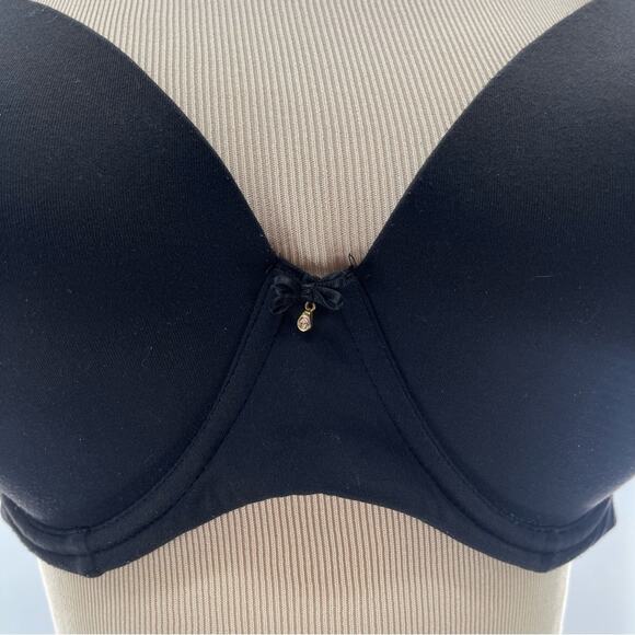 Soma Embraceable Perfect Coverage Classic Everyday Comfort Bra Black Size 38DD - Picture 3 of 9
